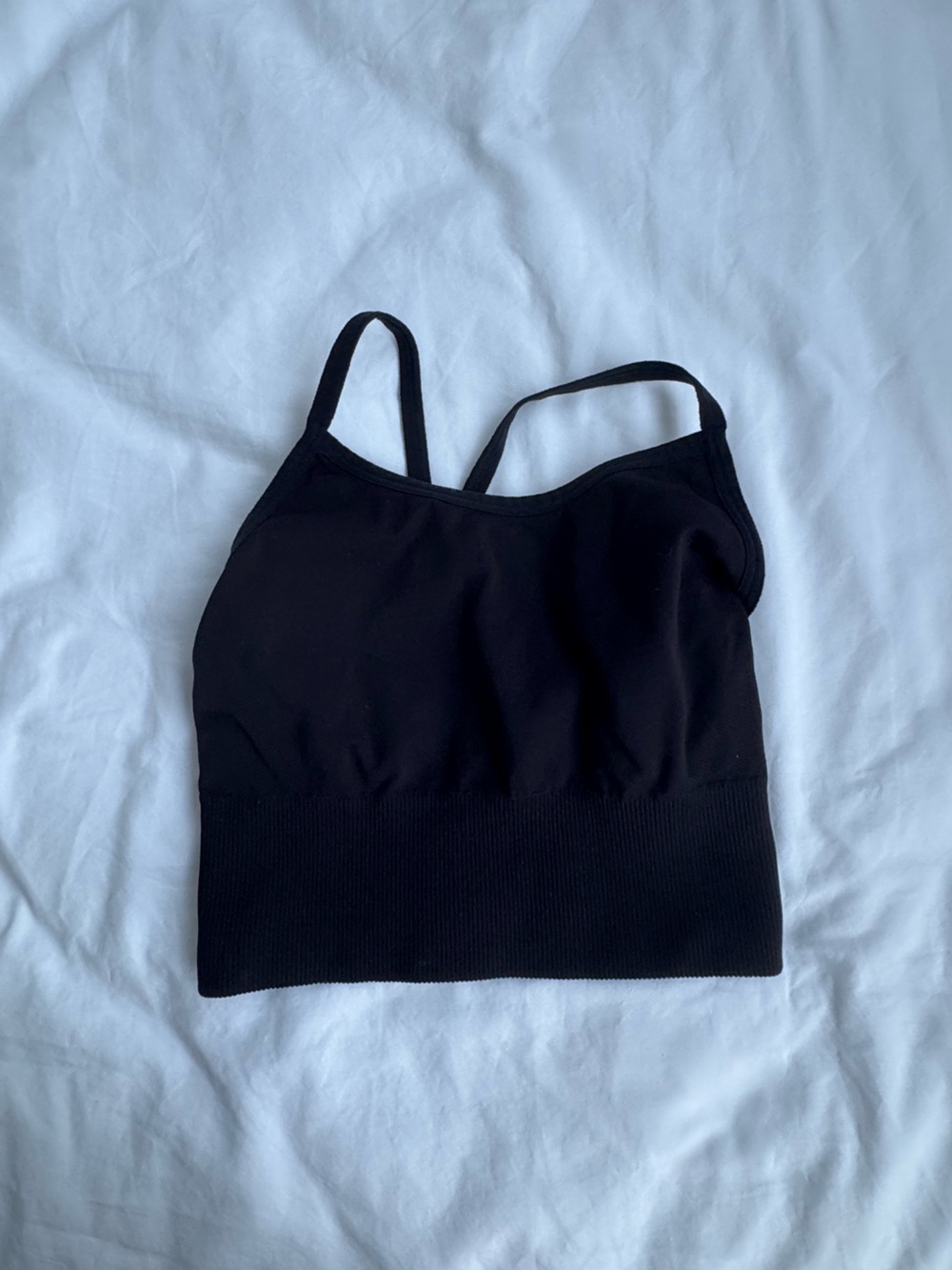Zella athletic black tank top size S